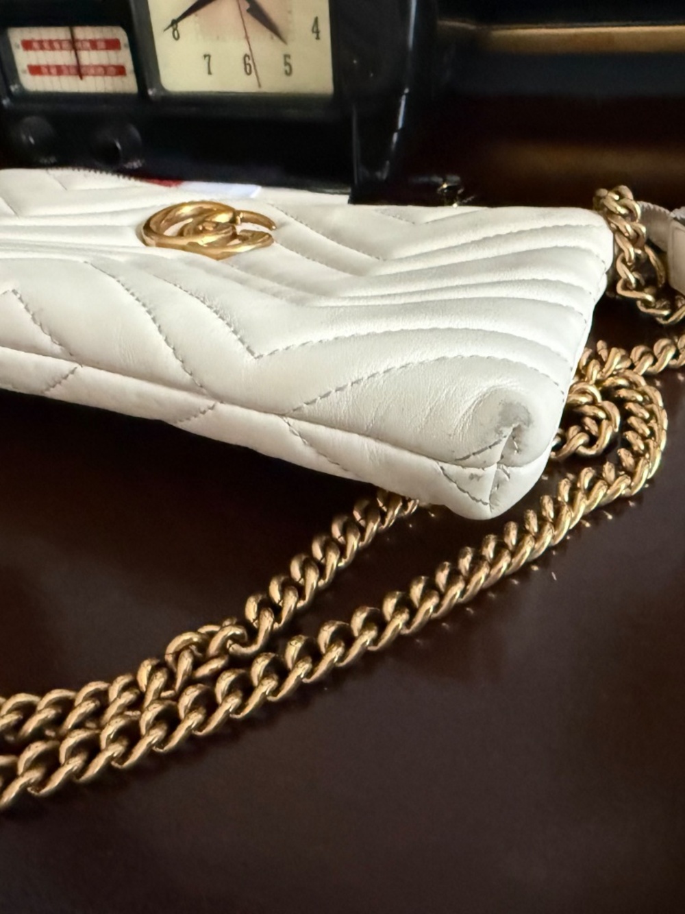 Gucci Beige Chain bag - Picture 3 of 9